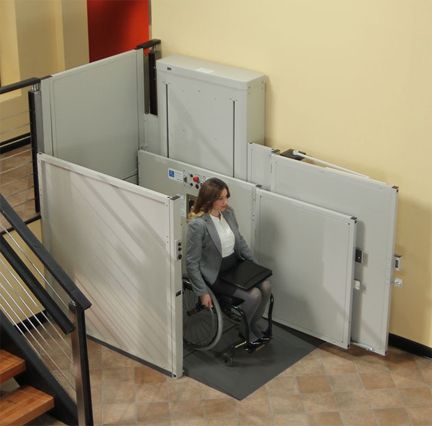Santa Clarita business permit accessibility ada handicapped wheelchair lift