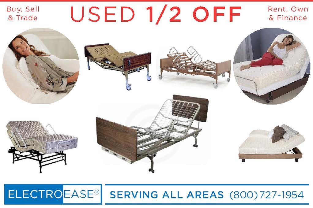 used hospital beds cheap hospitalbeds discount 3-motor hospitalbed discount two motor semi-electric medical bed hi low inexpensive high lo medicare mattress sale price cost