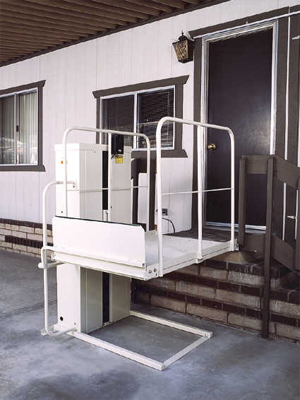 MACS WHEEL CHAIR ELEVATOR VERTICAL HOME PORCH LIFT PL-50 PL72